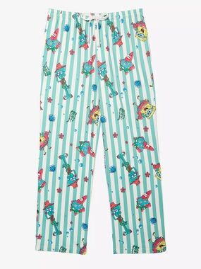 NWT BoxLunch SpongeBob Stripe Pajama Pants